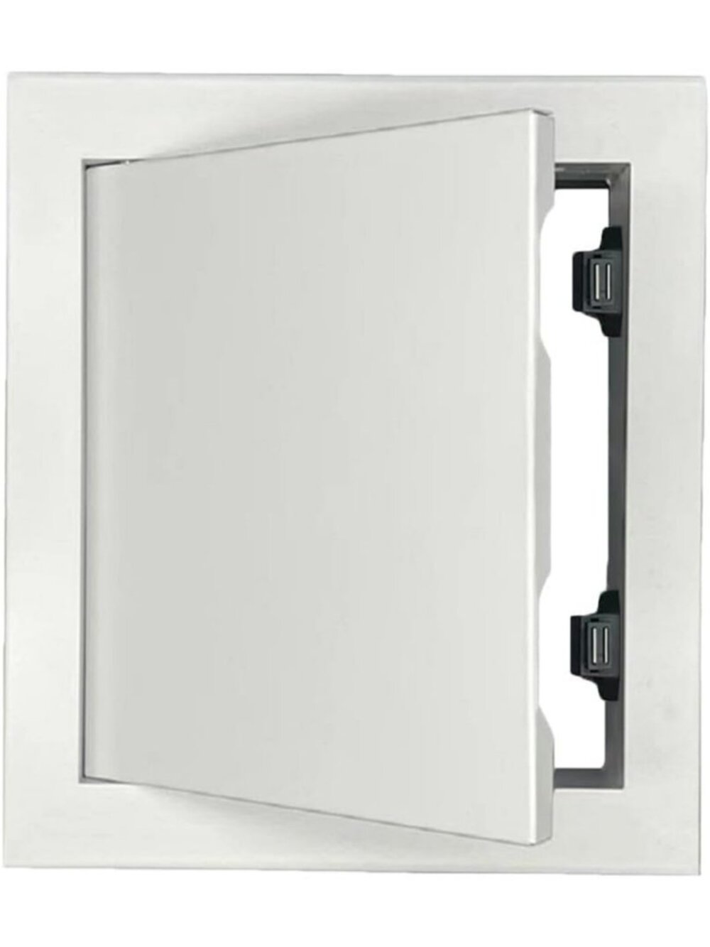 Drywall Access Panel 12x24 Inch - Aluminum Alloy Wall Hole Cover, White Finish